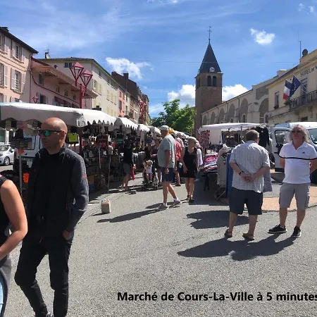 Appartement au coeur de Cours La Ville Extérieur photo